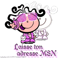 SI ter un pote a moi ou une cop laisse ton adresse msn